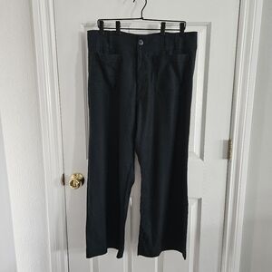 NWOT Maeve Linen Blend Colette Cropped Pants